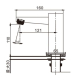 Modern cheap discount bathroom washbasin automatic sensor water tap 2201