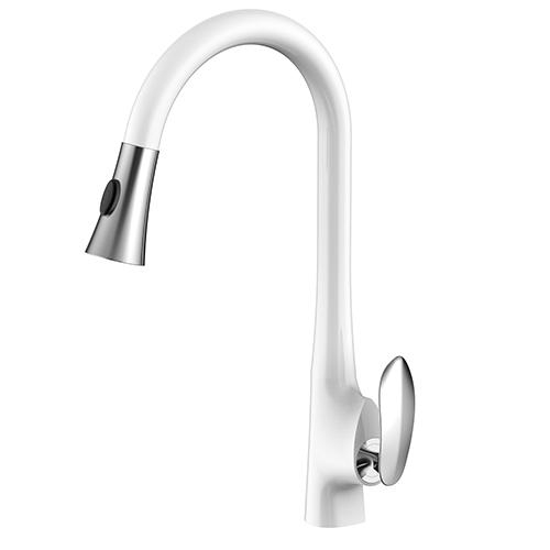 Pull out kitchen sink faucet-163