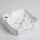 Counter top art basin with faucet hole (111)
