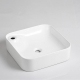 Counter top art basin with faucet hole (111)