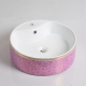 Faucet hole white color above wash hand basin (511)