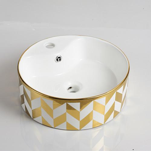 Faucet hole white color above wash hand basin (511)