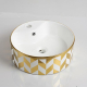 Faucet hole white color above wash hand basin (511)