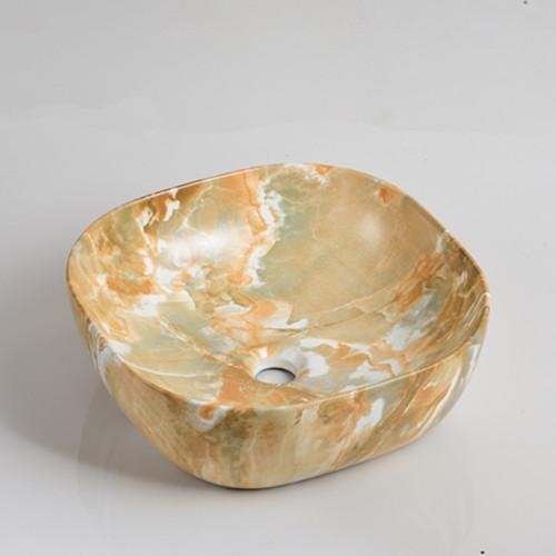 Mini size wash hand art basin for counter top (107)
