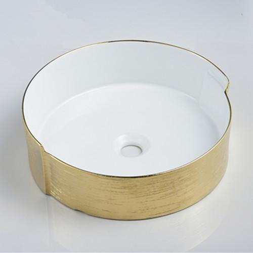 Round type art basin with special design (115)