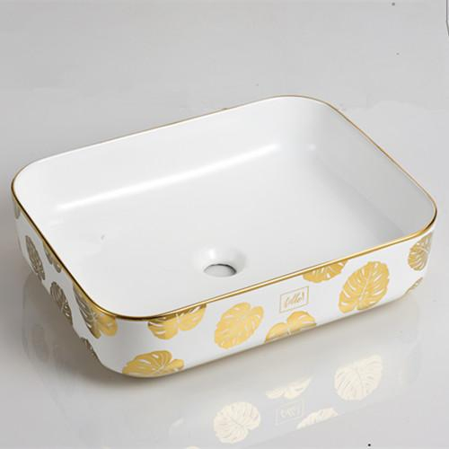 Square shaped art basin for counter top (103)