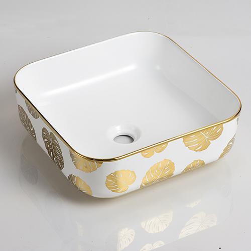 White color ceramic Basin for bathroom (101)