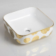 White color ceramic Basin for bathroom (101)