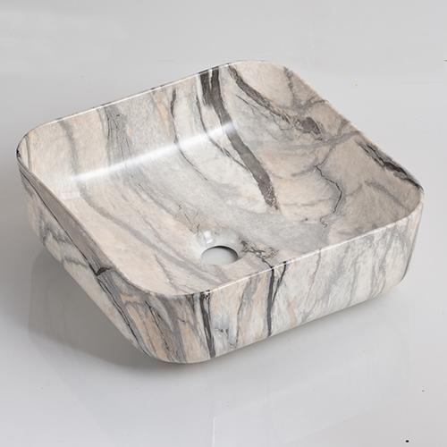 White color ceramic Basin for bathroom (101)