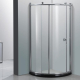 6mm tempered glass shower enclosure with marble 1602
