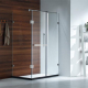 Walk-In Shower Door 6mm Free Standing Clips Shower Enclosure Room 8806