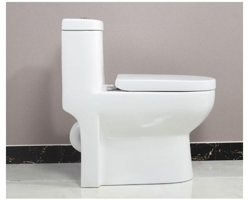 1002 Bathroom toilet commode Siphonic one piece toilet Elongated toilet seat