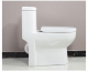 1002 Bathroom toilet commode Siphonic one piece toilet Elongated toilet seat