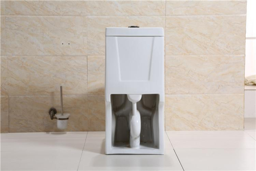 1003 White color floor standing one piece bathroom toilet