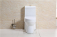 1003 White color floor standing one piece bathroom toilet
