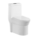 1305 one piece toilet with siphonic flushing