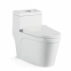 1306 Bathroom used one piece toilet with tornado