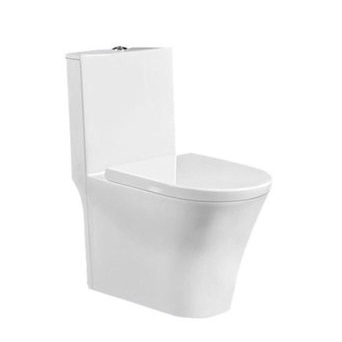1314 High Efficiency Dual Flush Elongated All-in-One Toilet in White