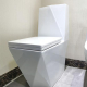 Diamond design S trap/P trap wc toilet for bathroom with accessories (1077)