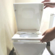 Diamond design S trap/P trap wc toilet for bathroom with accessories (1077)