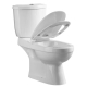Factory price two piece toilet for project design (015)