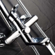 Hot Sale Bathroom shower mixer with hand shower head shower and faucet (YL0810SM)