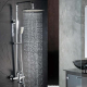 Hot Sale Bathroom shower mixer with hand shower head shower and faucet (YL0810SM)