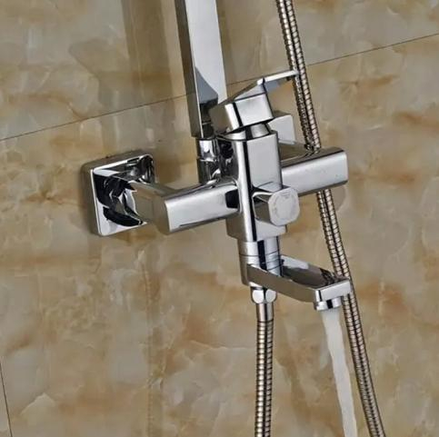 Hot Sale Bathroom Shower Set with Head Shower Brass Rain Shower (YL0510SM)