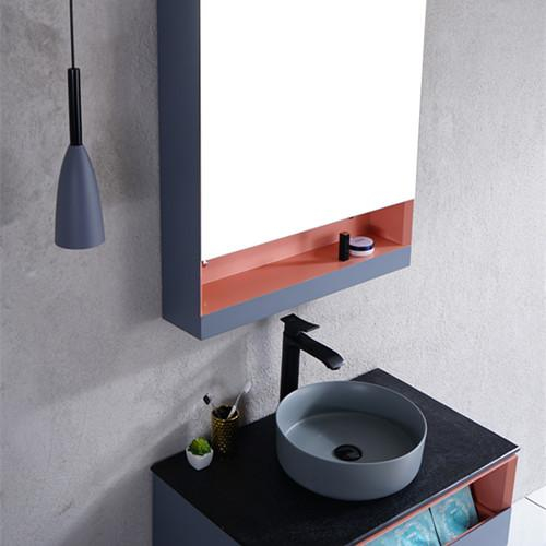 2020 New design wall hung bathroom vanity cabinet with mirror 2039
