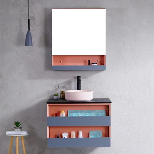 2020 New design wall hung bathroom vanity cabinet with mirror 2039