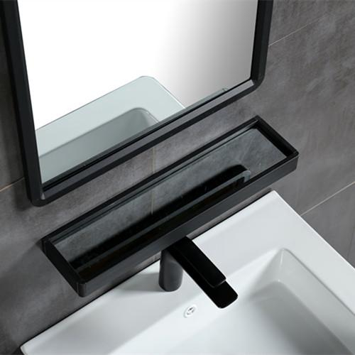 Aluminum material black color wall hung cabinet-60A