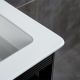 Aluminum material black color wall hung cabinet-60A