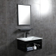 Aluminum material black color wall hung cabinet-60A