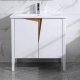 Modern design white color floor standing vanity for bathroom furniture (2035)