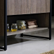 New design plywood material floor standing bathroom cabinet and vanity (2014)