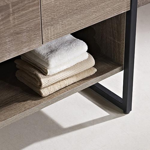 Plywood double door bathroom vanity furniture for sanitary ware (2013)