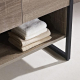 Plywood double door bathroom vanity furniture for sanitary ware (2013)