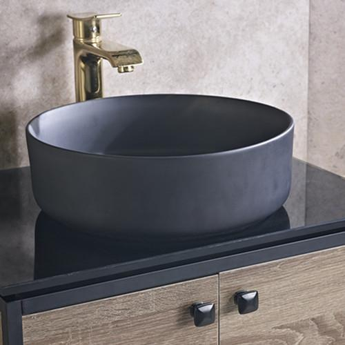 Plywood double door bathroom vanity furniture for sanitary ware (2013)